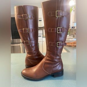 Ecco Brown Leather Boots